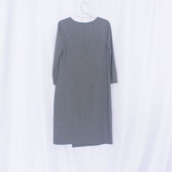 LAFAYETTE 148 Cowl Neck Shift Dress Size 12 - Picture 3 of 8